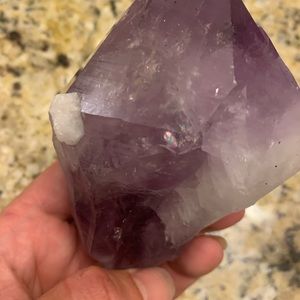 Large Amethyst crystal point